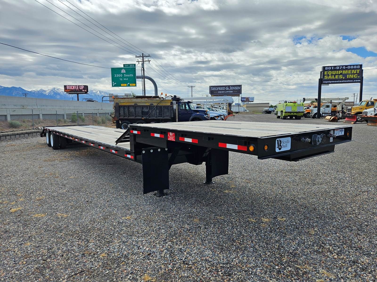 2025 Neville 53' Drop Deck Trailer W/ Beavertail