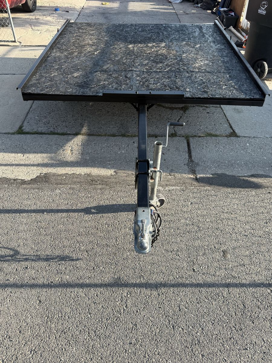 Tilt deck Utility Trailer 8x8