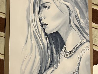 Art portrait woman 5