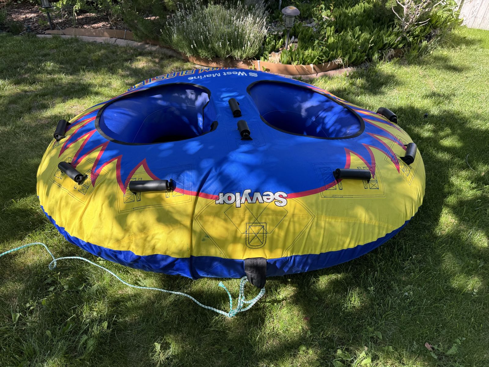 Sevylor West Marine towable for 1 - 2 riders