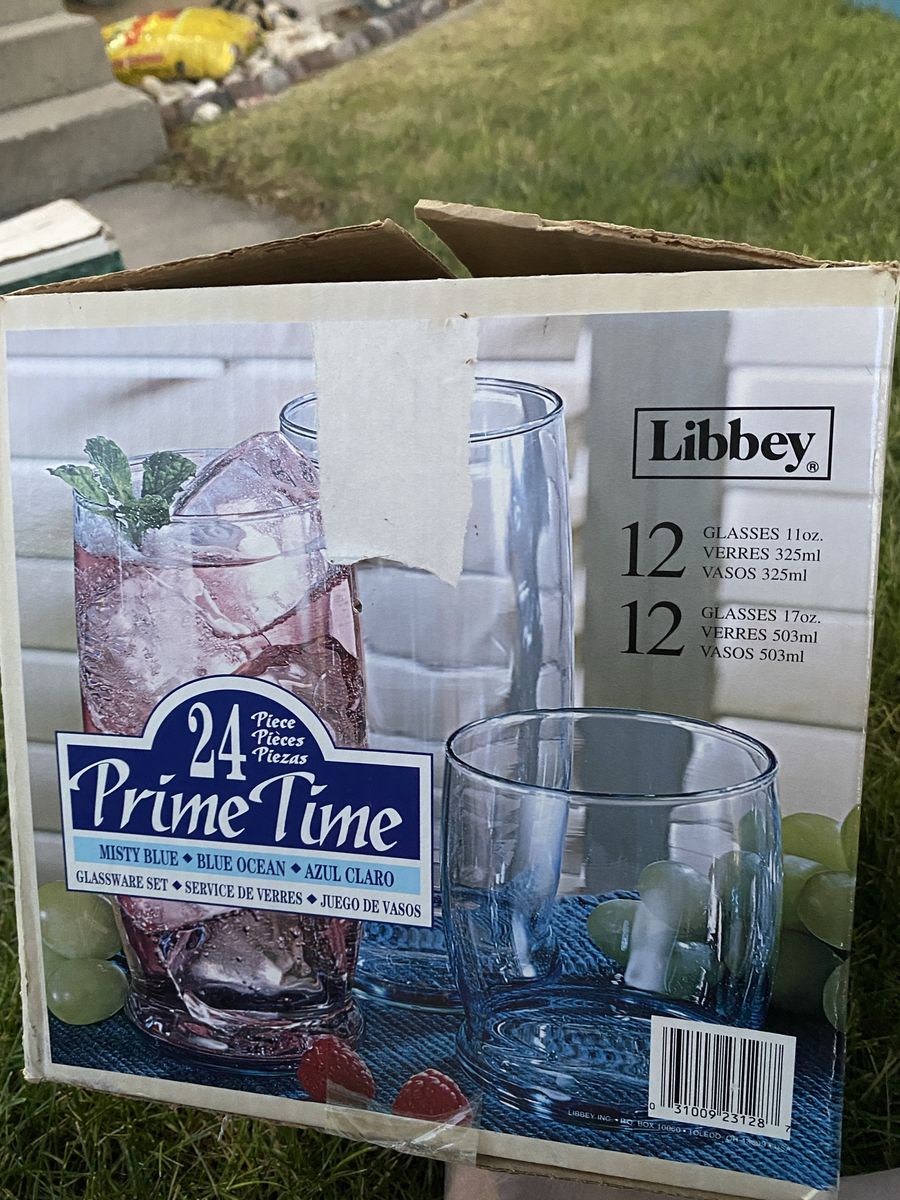 24 Piece Glassware Set
