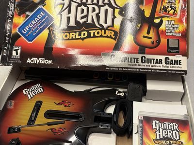 PS3 Guitar Hero World Tour Guitar