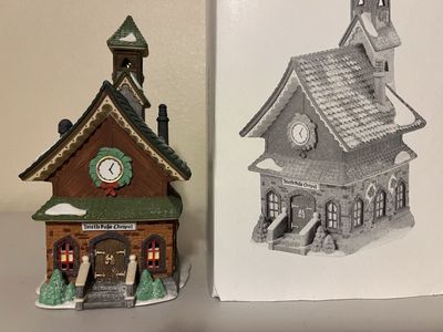 Dept. 56 Christmas Village North Pole Chapel