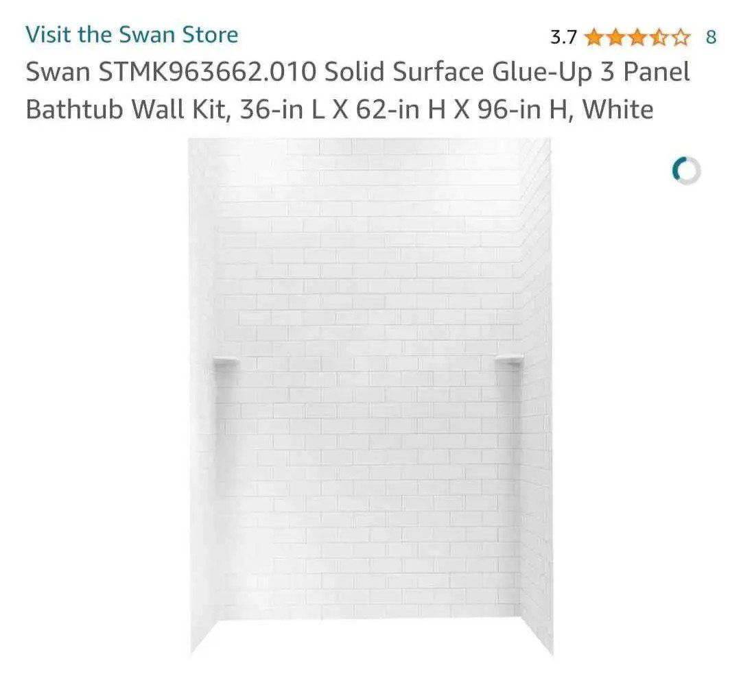 Tile-like Shower Surround Kit