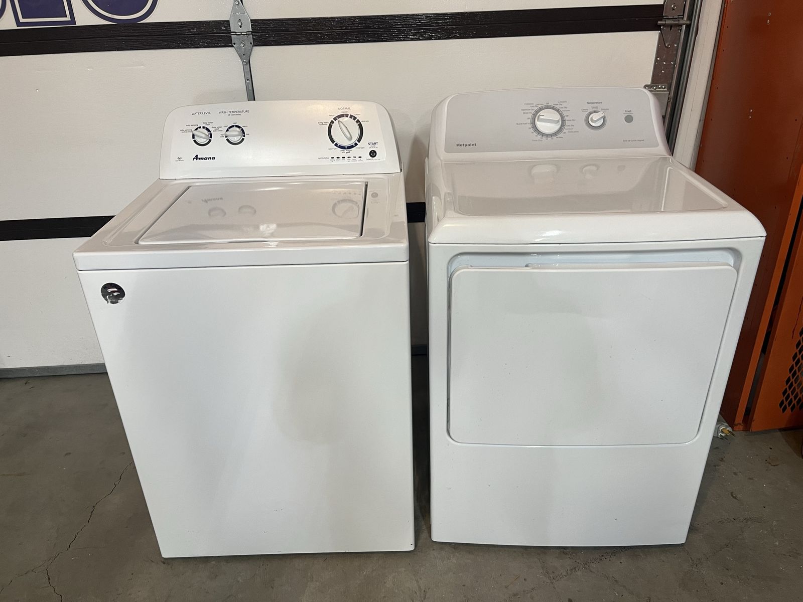 Washer and dryer