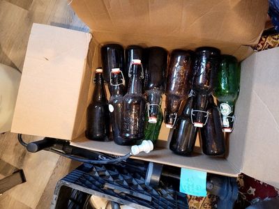 flip top beer bottles