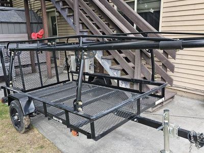 5' x 8' Trailer and Over-Cab Steep Truck Rack