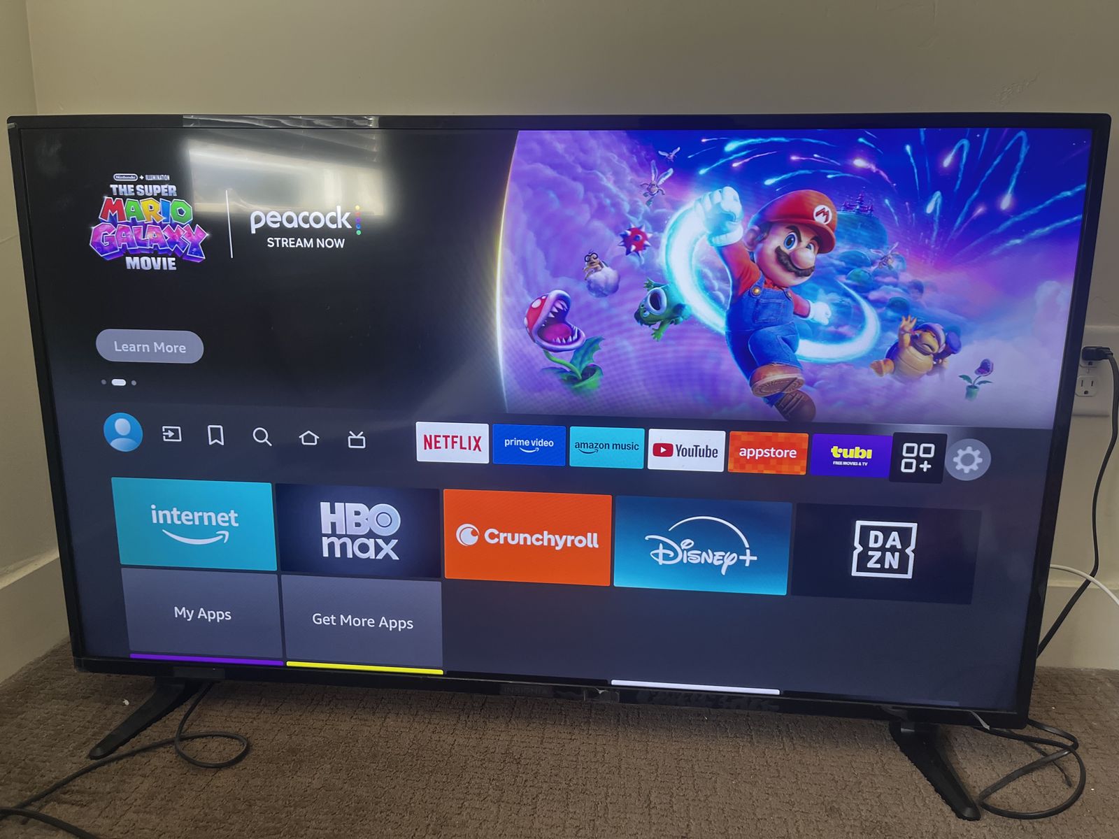 INSIGNIA 50" Class F50 Series LED 4K UHD Smart Fire TV - Only 1 year use