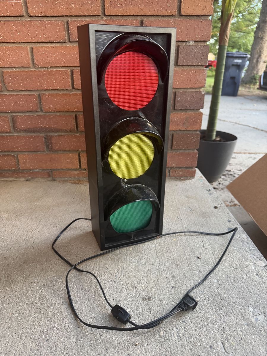 Traffic Light Lamp Decor for Sale or Trade