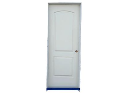 50% OFF! - NEW Prehung Primed Hollow Core Interior Door Kit - 2-Panel - 30"x80" - LH