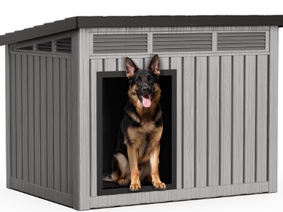 New - EasyUp Dog House for Both Indoor and Outdoor use