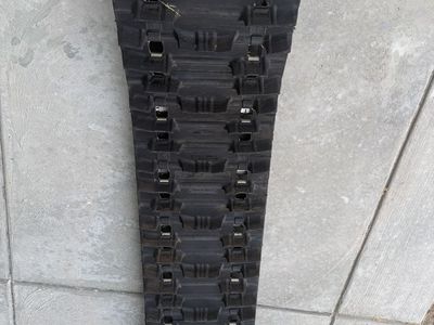 Snowmobile Track 136" x 2.5" Pitch - Camoplast - Off 1997 Yamaha VMax SX - No Missing Lugs, Great Shape