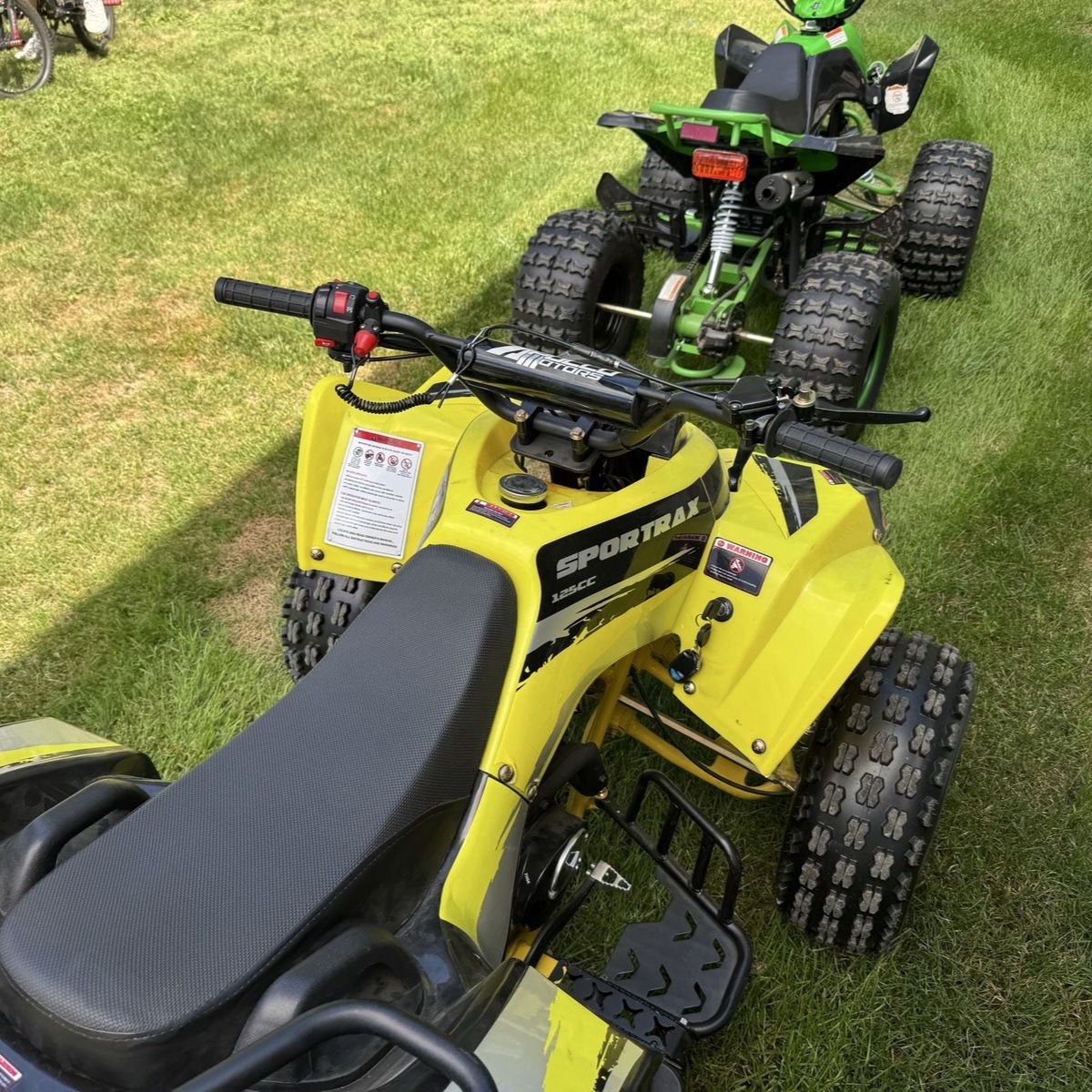 2 New 4 wheelers