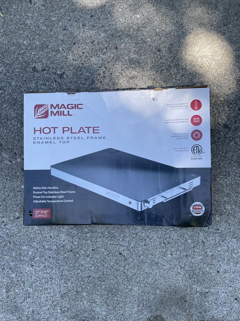 Magic Mill Hot Plate | NIB