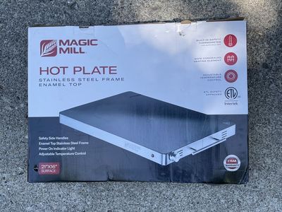 Magic Mill Hot Plate | NIB