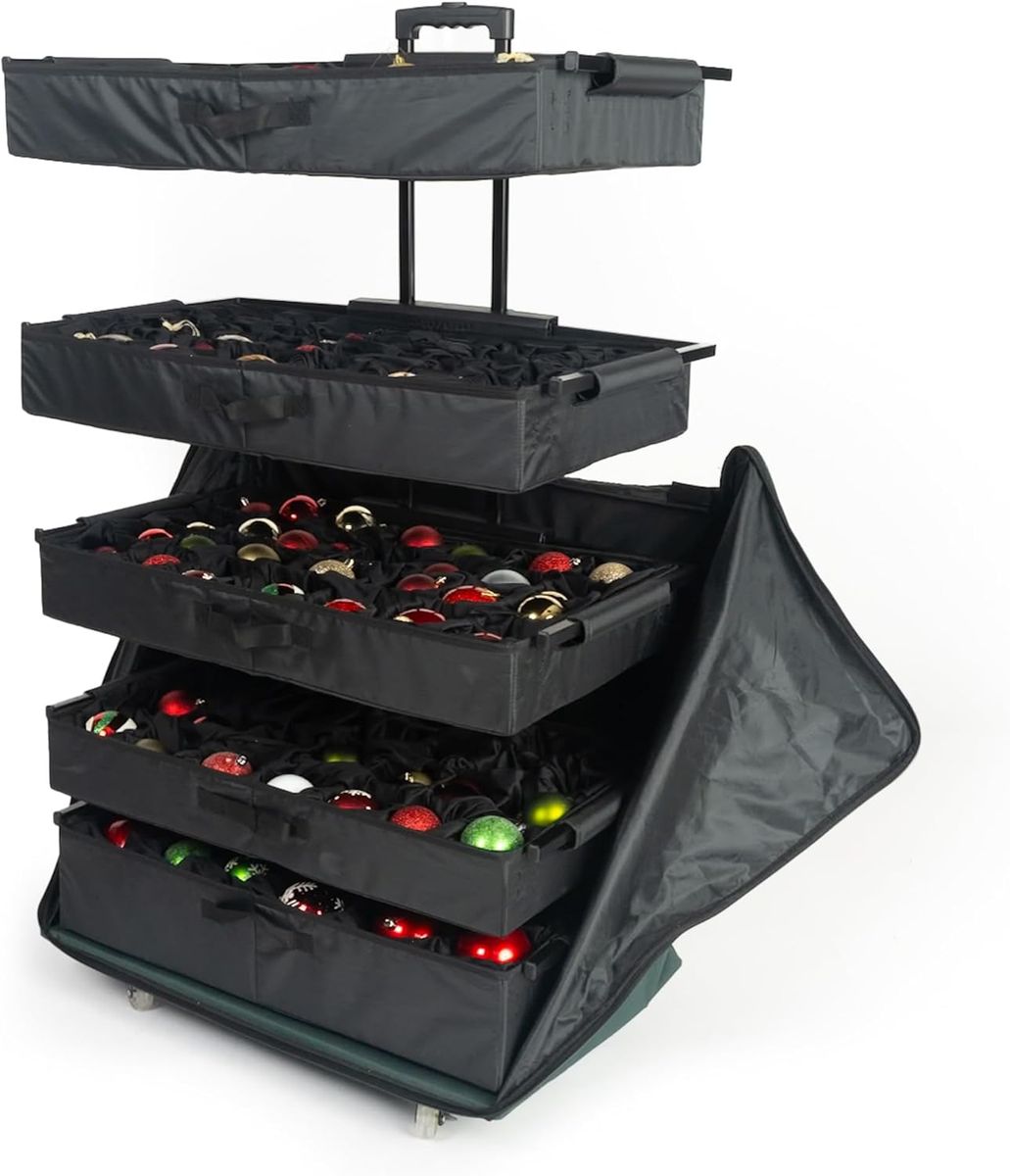 TreeKeeper XL Telescoping Ornamentkeeper TK-30054 - Adjustable Ornament Storage Organizer