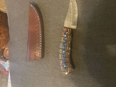 Hand made Damascus knife