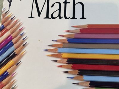 Elementary school books, reading, math, spelling