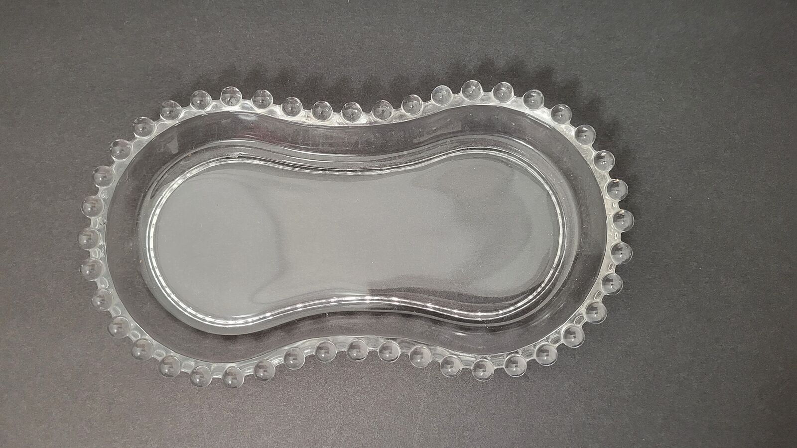 Vintage Candlewick Glass Dish