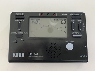 Korg TM-60 metronome and tuner