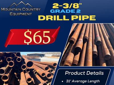2-3/8" Drill Pipe - Grade 2