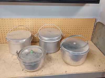 Camp cooking sets $15 ea
