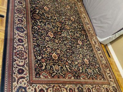 Heirloom Collection Power Loomed Kazak Rug, 8x11 - 100% New Zealand Wool Pile Made in Turkey