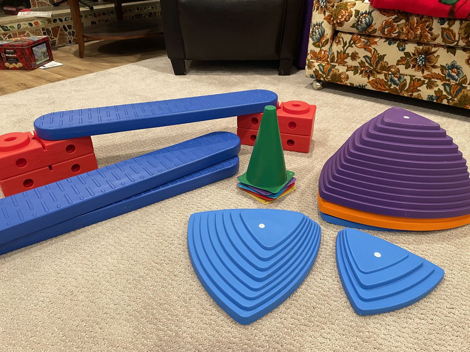 Obstacle course materials