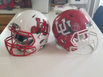 Utah Utes Rose Bowl Helmets vs Ohio St. & Penn St.