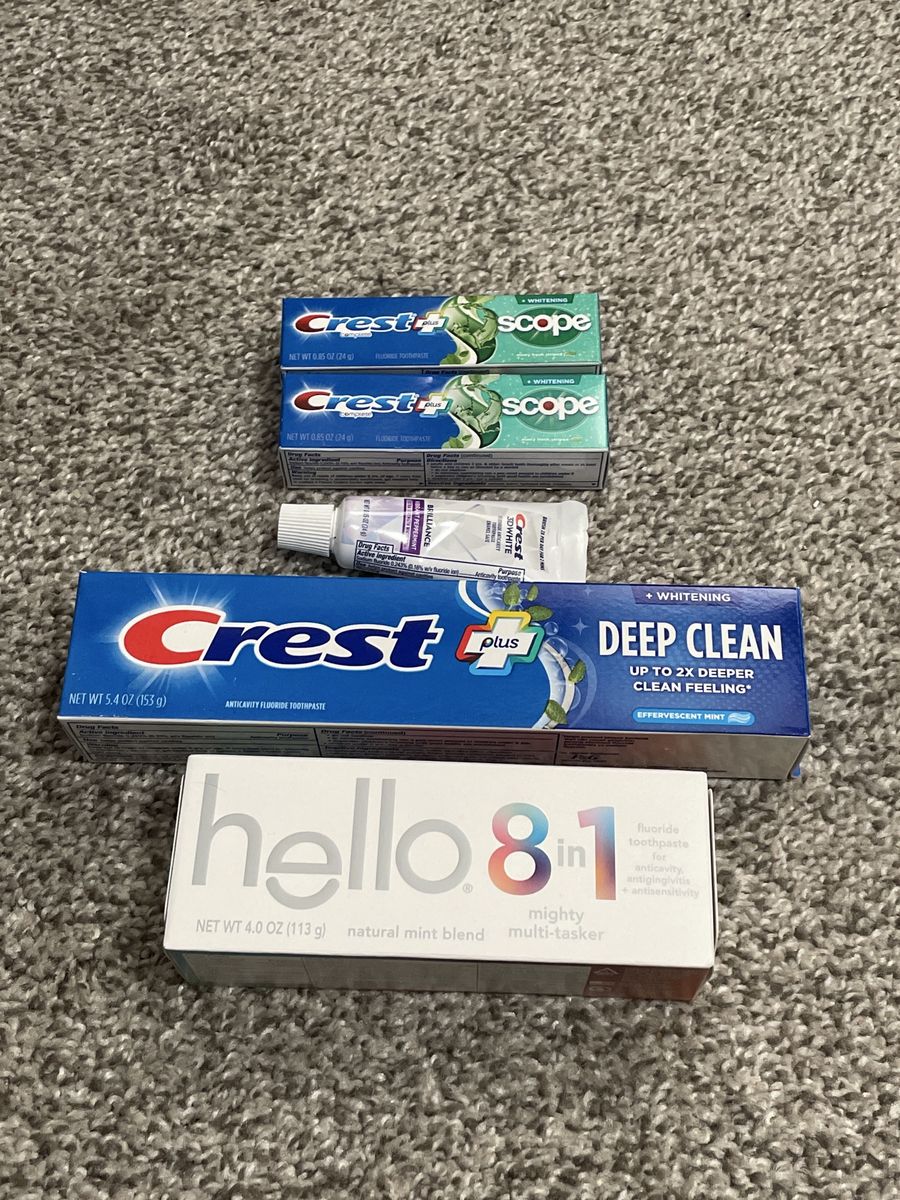 Toothpaste Variety Bundle
