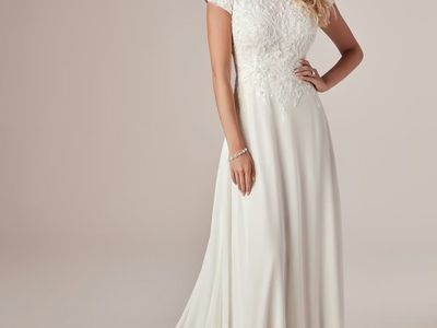 Designer Wedding Dress – Size 12