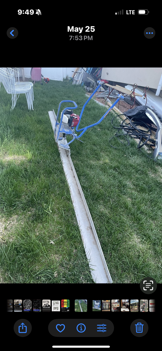 12’ Power Screed