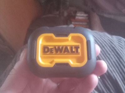 DeWalt earbuds