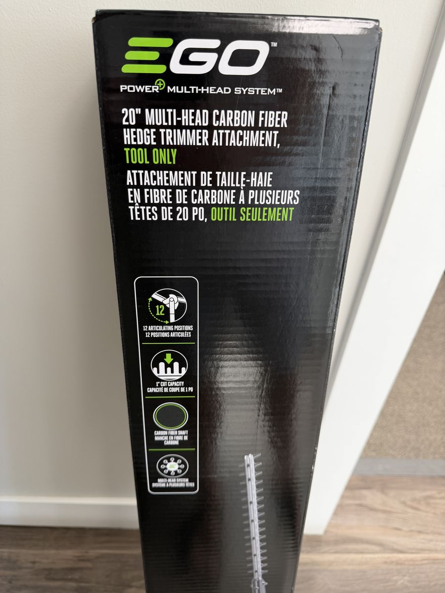 EGO Power+ Multi-Head System Carbon Fiber Hedge trimmer attachment