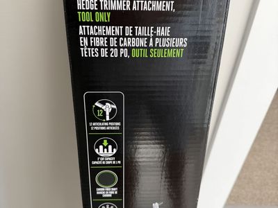 EGO Power+ Multi-Head System Carbon Fiber Hedge trimmer attachment