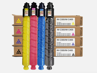 IM C300 IM C400 Toner 842378 842379 842380 842381 CMYK 4-Pack Compatible