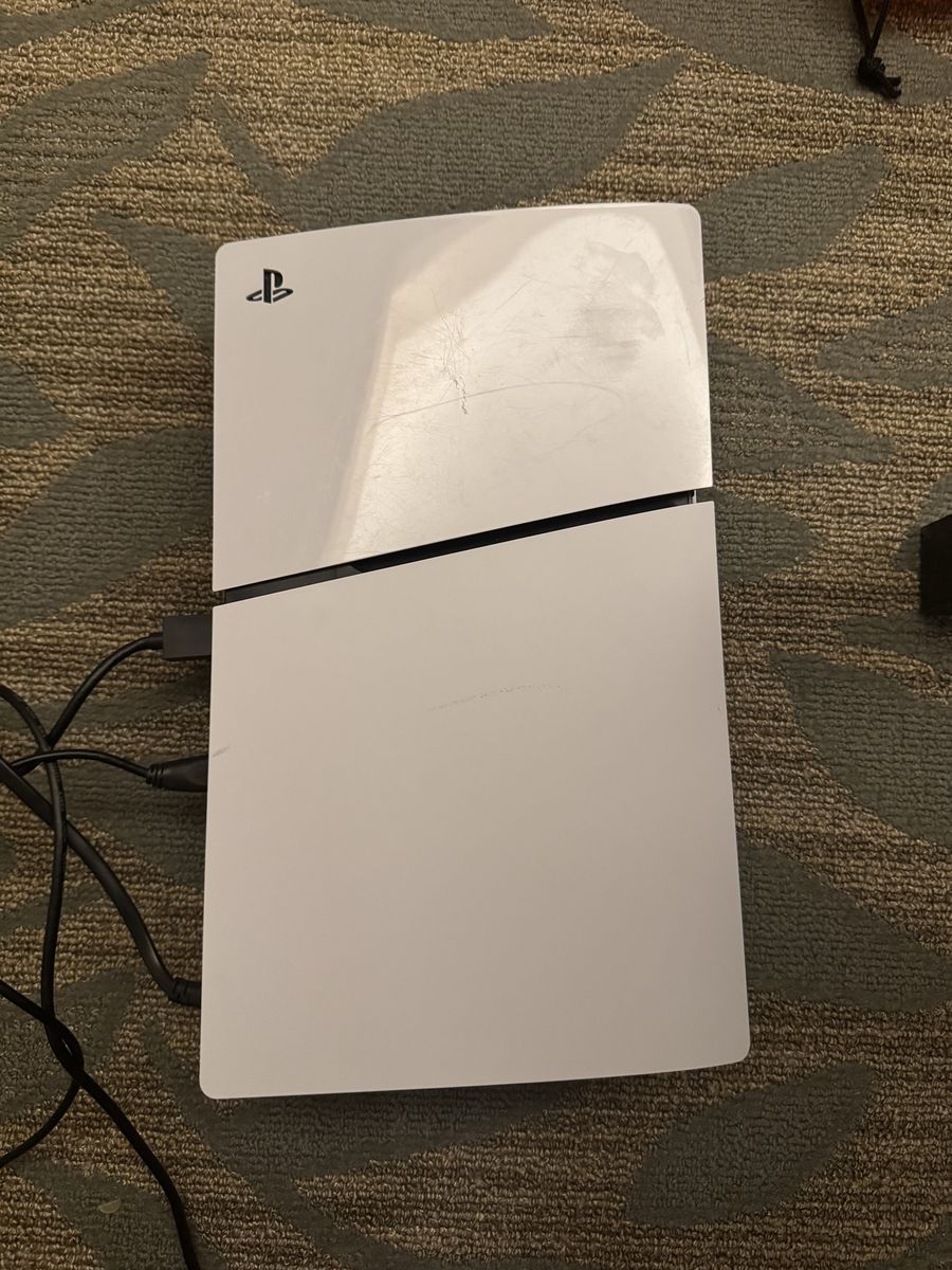 PS5 Slim Disc Bundle + PSVR2 & Logitech G29 Setup