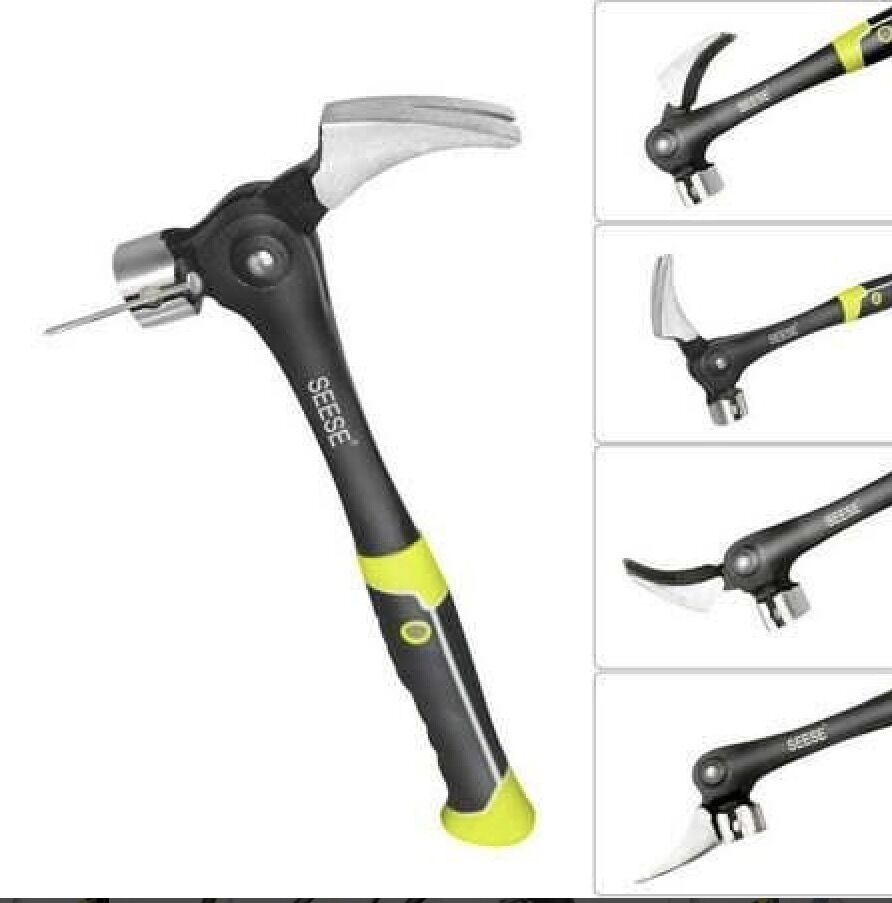 16oz Claw Hammer with Magnetic Nail Starter