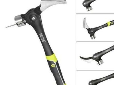 16oz Claw Hammer with Magnetic Nail Starter