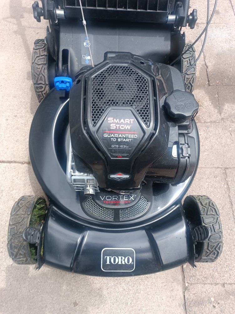 Toro SmartStow Personal Pace Recycler Mower GTS 163cc Vortex Engine