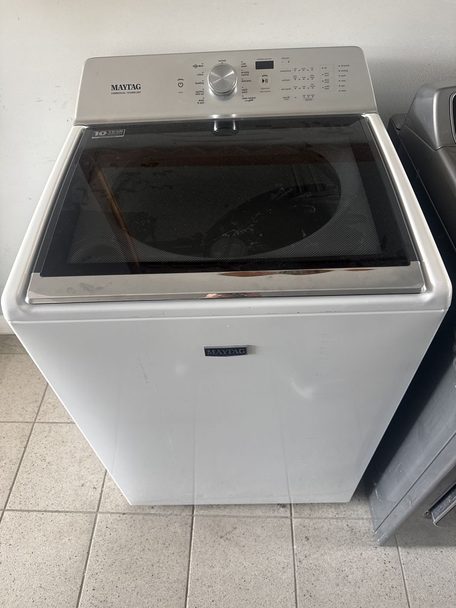 Maytag MVWB865GW0 5.2 cu. ft. White Top Load Washing Machine w/ PowerAgitator