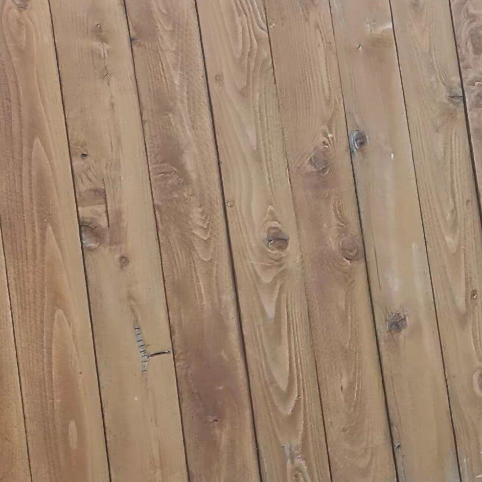 Wood/Metal Gate 11' 2"x 6' w 5" slats