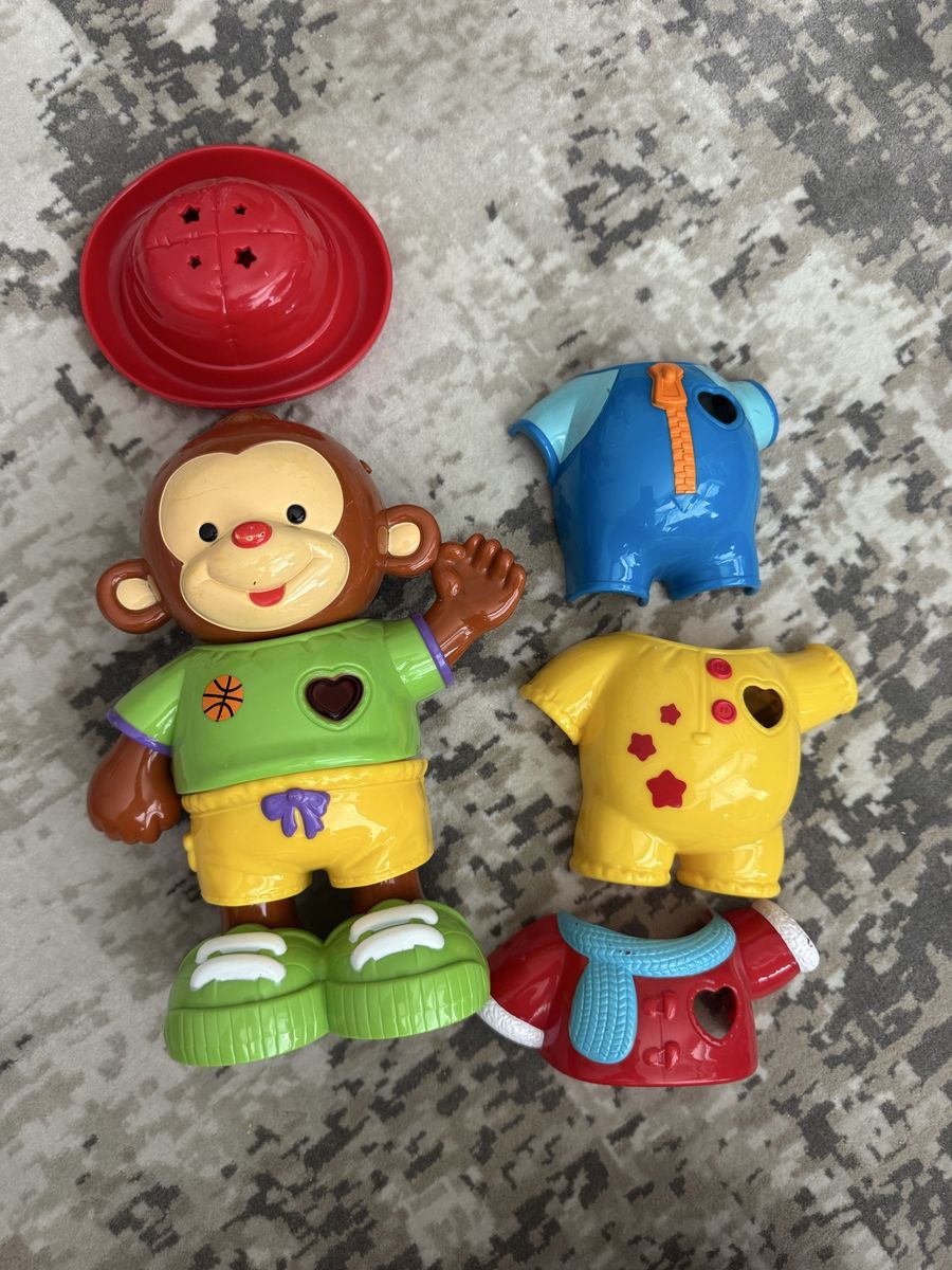Toy dress up monkey