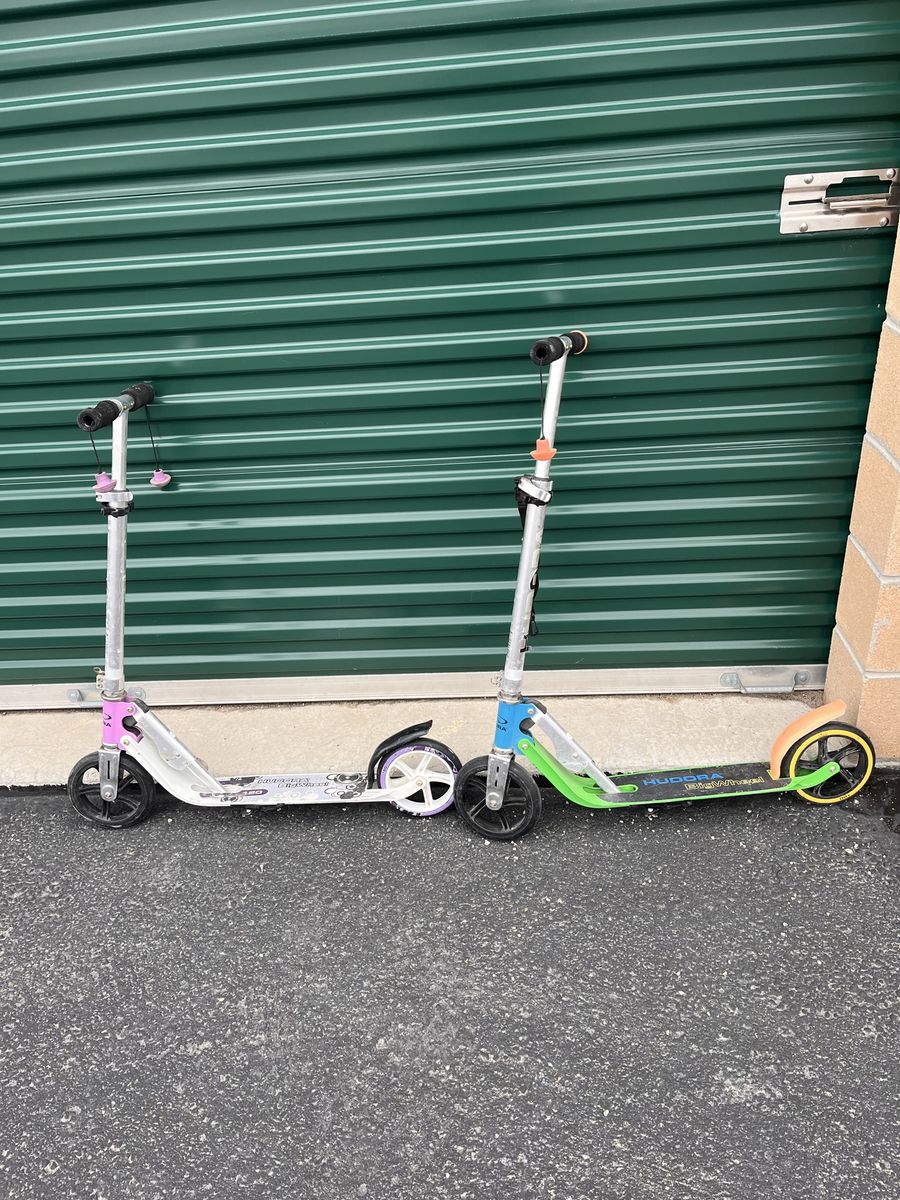 Two Used Kids Scooters
