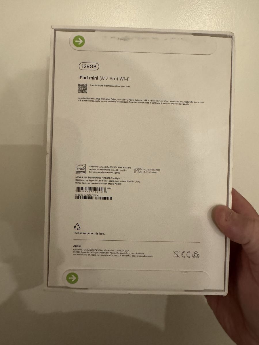 Apple IPad mini A17 pro (current gen) new sealed