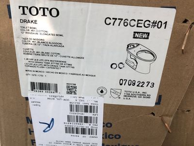 Toto - Drake - Toilet Tank and Lid