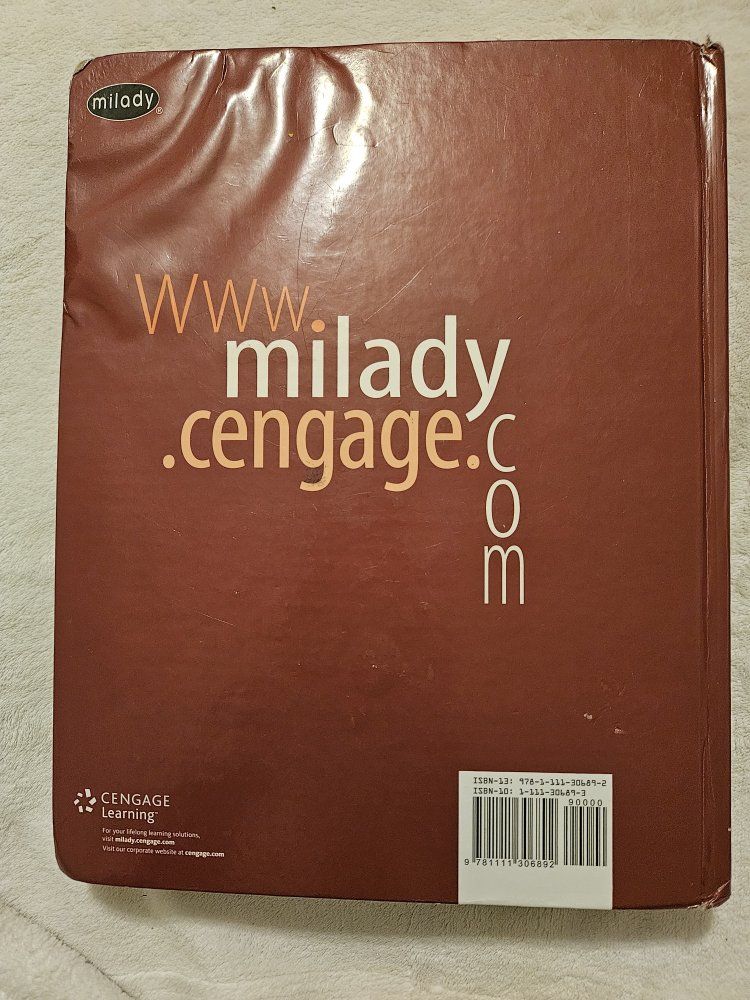Milady Esthetics hardbackstandard