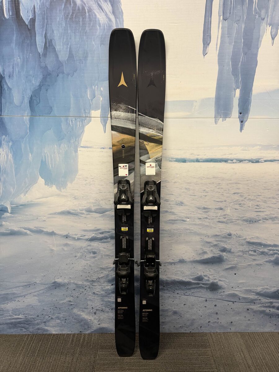Atomic Maven 94 CTI 158cm Skis w/ Atomic Strive 11 Bindings Lightly Used 2026