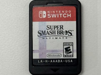 Nintendo Switch Game / Super Smash Bros Ultimate / Good Condition