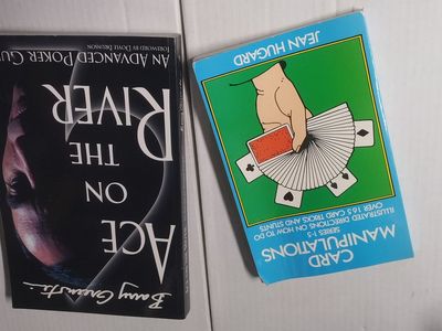 Poker books Card Manipulations and Ace on the River bundle
